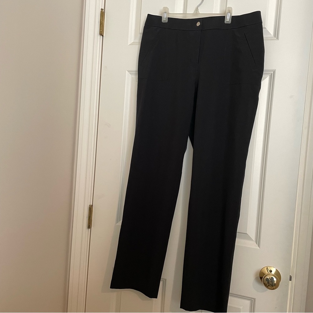 Weekends by Chico’s Pants Womens Tapered Lightweight Stretch Pant - Sz 1 Reg